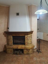 Caminetto Ecoplex Palazzetti a blocchi