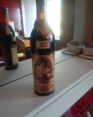 bottiglia barbera d asti 1961