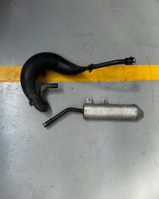 scarico beta 50 lato sinistro