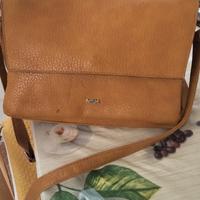 borsa tracolla marchio MSK colore senape