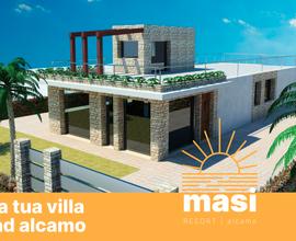 Terreno con progetto approvato - villa 125 mq