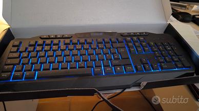 tastiera retroilluminata - 8 tasti multimedia