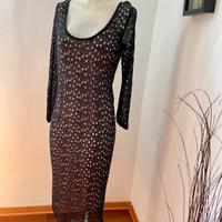 Pennyblack max Mara vestito donna rete L nero