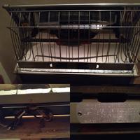 stufa elettrica vintage 