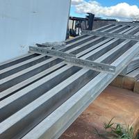 Capannone in ferro zincato