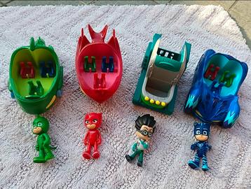 PJ Mask, personaggi e veicoli originali