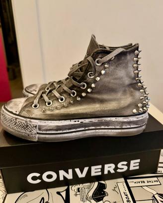 Converse All Star Platform vintage Borchie n.39