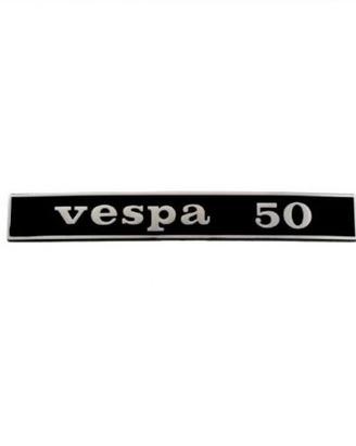 Targhetta posteriore Vespa 50