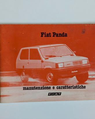 Libretto uso e manutenzione fiat panda 30 45