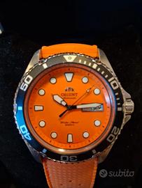 Orient Mako II Orange FAA02006M9 – Full Set
