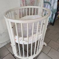 Lettino Stokke con estensioni
