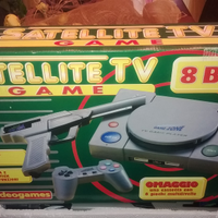 Satellite TV Game Vintage Consolle 8 Bit 60 Pins