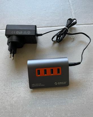 Orico hub USB, 4 porte USB 3.1 alimentato