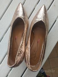 scarpe eleganti più pochette abbinata