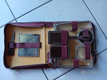 TROUSSE IN PELLE DA VIAGGIO VINTAGE