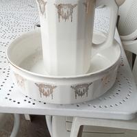 set notte Laveno italia in ceramica 