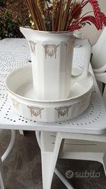 set notte Laveno italia in ceramica 