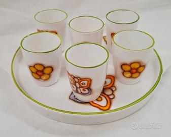 Set bicchierini per liquore Thun