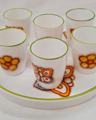 Set bicchierini per liquore Thun