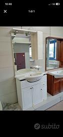 Mobile Bagno Completo Bianco Classico Nuovo