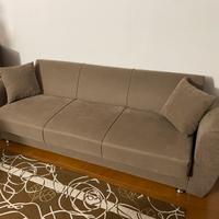 Divano 3 posti trasformabile in letto