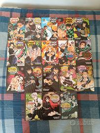 Manga Demon Slayer v 1-15 + 17 18 e 19 