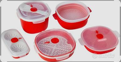 Set contenitori SNIPS per cuocere in microonde