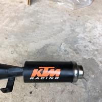 Marmitta /scarico ktm mini moto