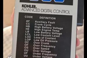 centralina kohler 