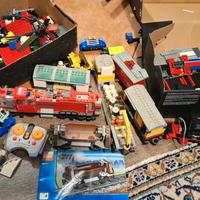 Trenini Lego elettronico costruzioni anni '90 2000