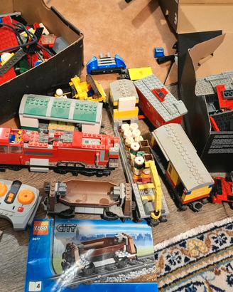 Trenini Lego elettronico costruzioni anni '90 2000