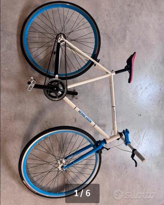 Bici sportiva mono marcia
