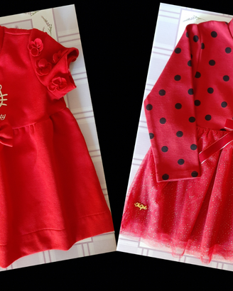 Vestito natalizio bambina