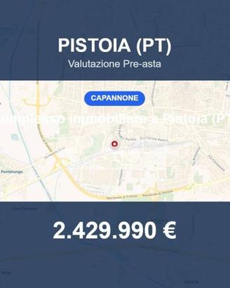 Immobile in asta di 27592 m² a Pistoia