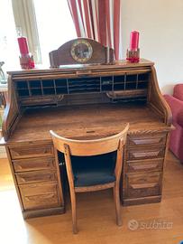 Scrivania in rovere originale Cutler