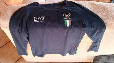 T-shirt manica lunga EA7 olimpiadi Pechino 2020