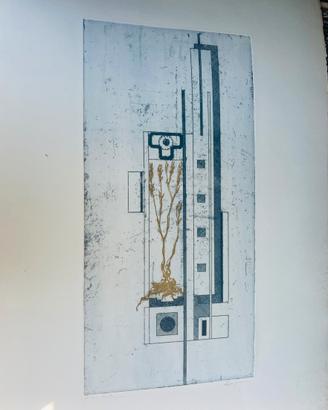 Incisione firmata Dante Carpigiani (1921-2009)