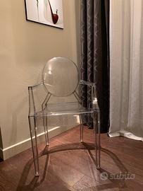 4 Sedie kartel Louis Ghost Fume’