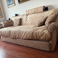 2 divani coordinati. Divano letto 210 + divano 160
