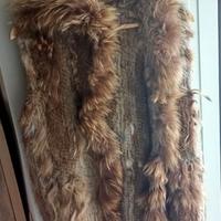 Gilet di Pelliccia marmotta e lapin