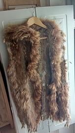 Gilet di Pelliccia marmotta e lapin
