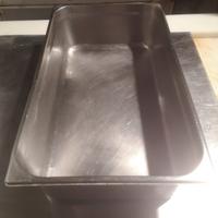 Contenitore in acciaio inox 50x30x15 cm
