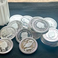 MONETA IN ARGENTO PURO 999 FDC 1 ONCIA FINE SILVER