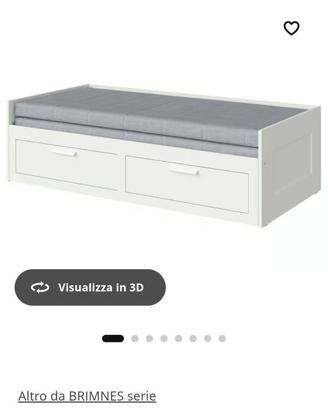 Divano letto Ikea Brimnes