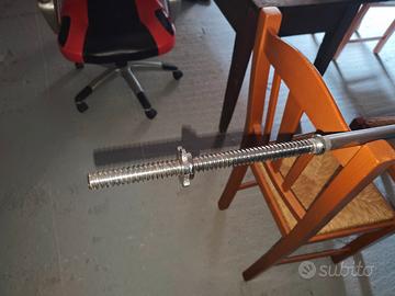 bilanciere per dischi 25mm, lungo 180cm Palestra 