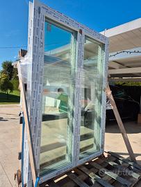 serramenti in pvc porta finestra