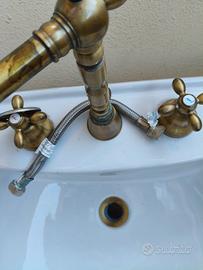 lavabo falerii assoluto con rubinetteria