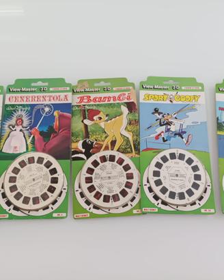 Lotto 17 Blister View-Master 3D Vintage - Nuovi Si