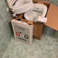 Wc per disabili con miscelatore