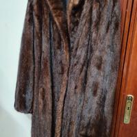 cappotto lungo di visone 